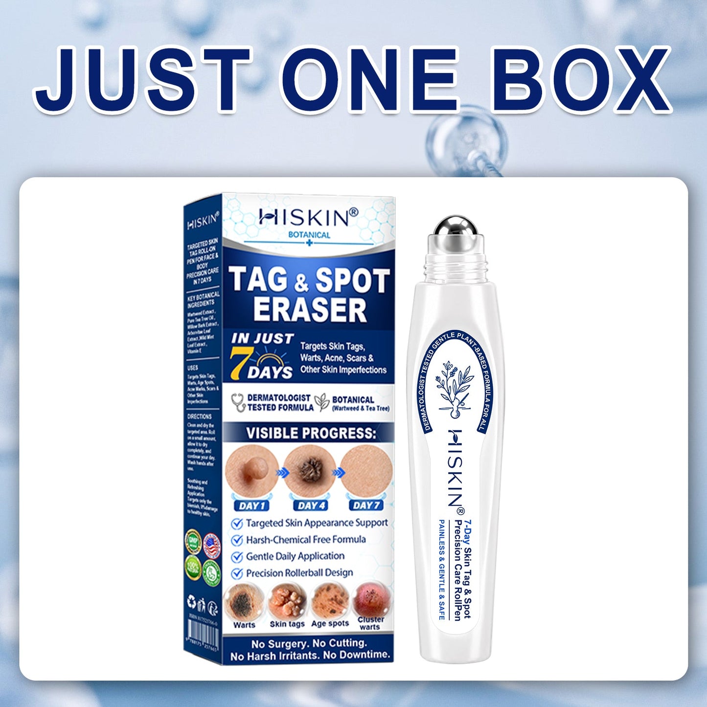🔥 Save Up to 50% | HISKIN® Skin Tag & Spot Eraser Rollerball Pen | Fast & Gentle Skin Care
