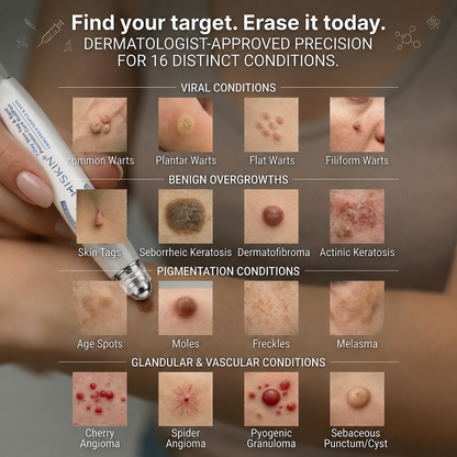 🔥 Save Up to 50% | HISKIN® Skin Tag & Spot Eraser Rollerball Pen | Fast & Gentle Skin Care