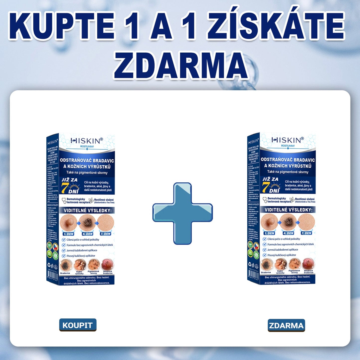 🎁 HISKIN® Zbývá pouze 5 balení! Získejte nyní extra 50% slevu! 🔥 Tato speciální nabídka brzy končí – využijte ji ještě dnes!