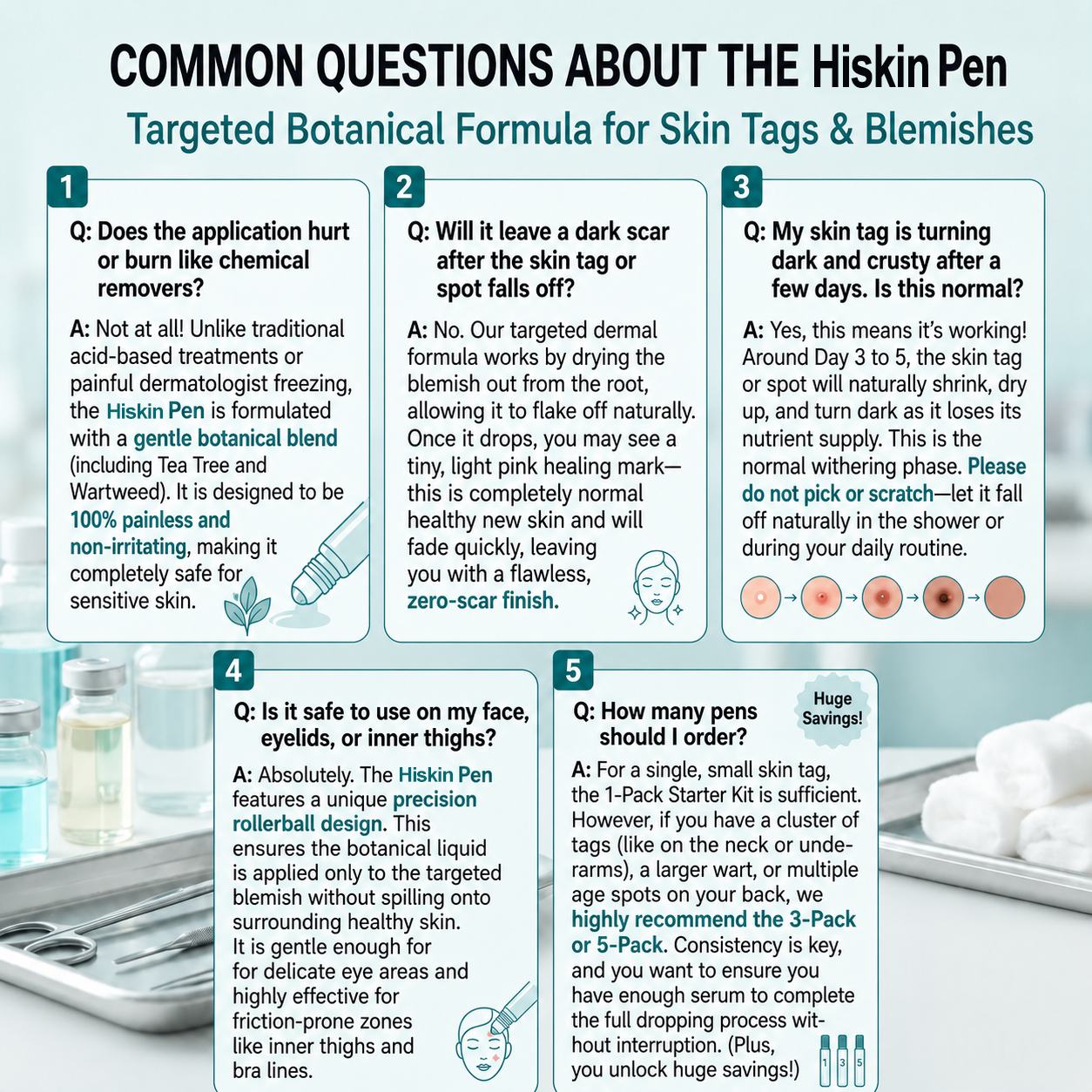 🔥 Save Up to 50% | HISKIN® Skin Tag & Spot Eraser Rollerball Pen | Fast & Gentle Skin Care