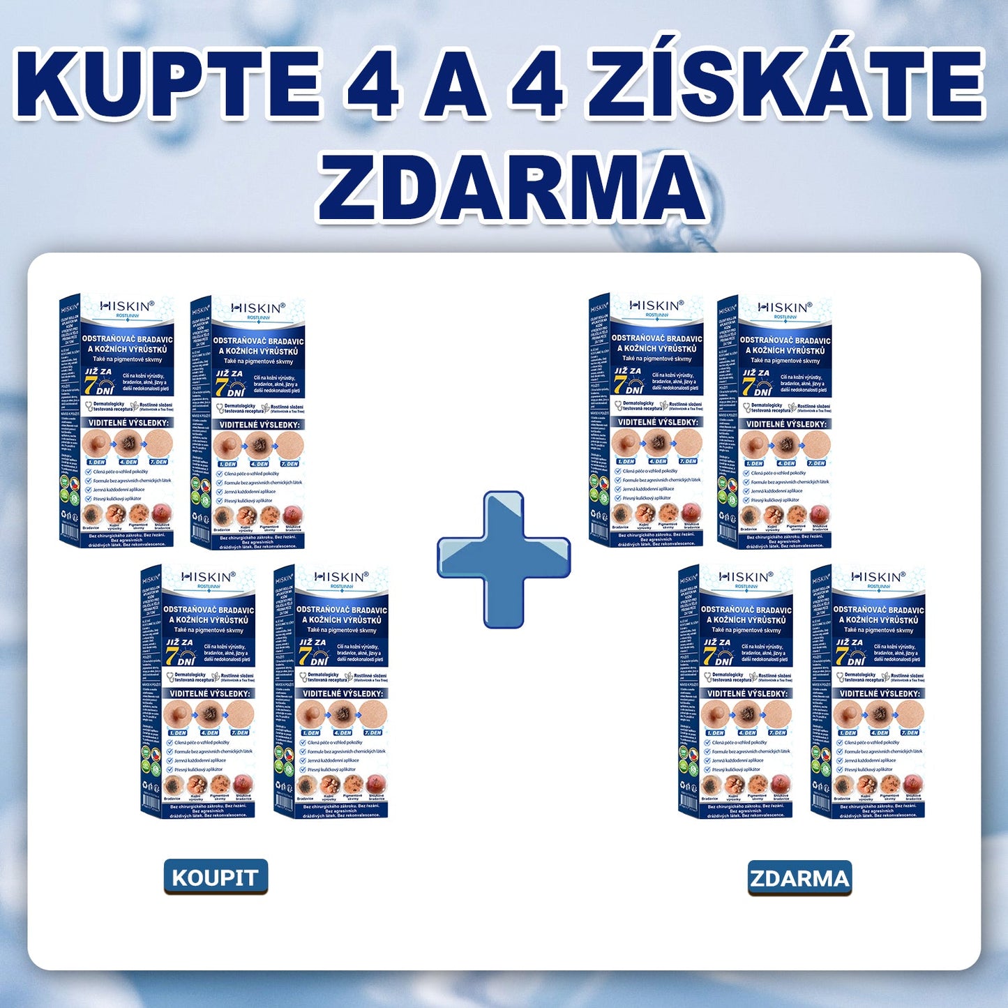 🎁 HISKIN® Zbývá pouze 5 balení! Získejte nyní extra 50% slevu! 🔥 Tato speciální nabídka brzy končí – využijte ji ještě dnes!